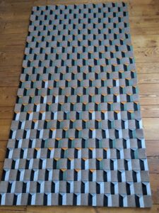 Transformation 90 cm x 190 cm Polyesterfilz