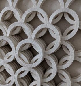 IN Struktur: Industrietanzen, Schafwolle